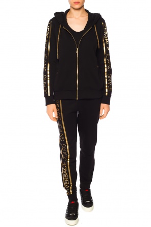 Spodnie z paskami z logo, zdjęcie 2 Spodnie z paskami z logo od Versace Jeans